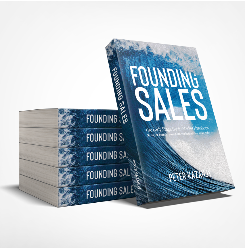 Founding Sales Book Stack