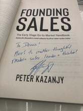 Load image into Gallery viewer, Founding Sales Book - Author Autographed
